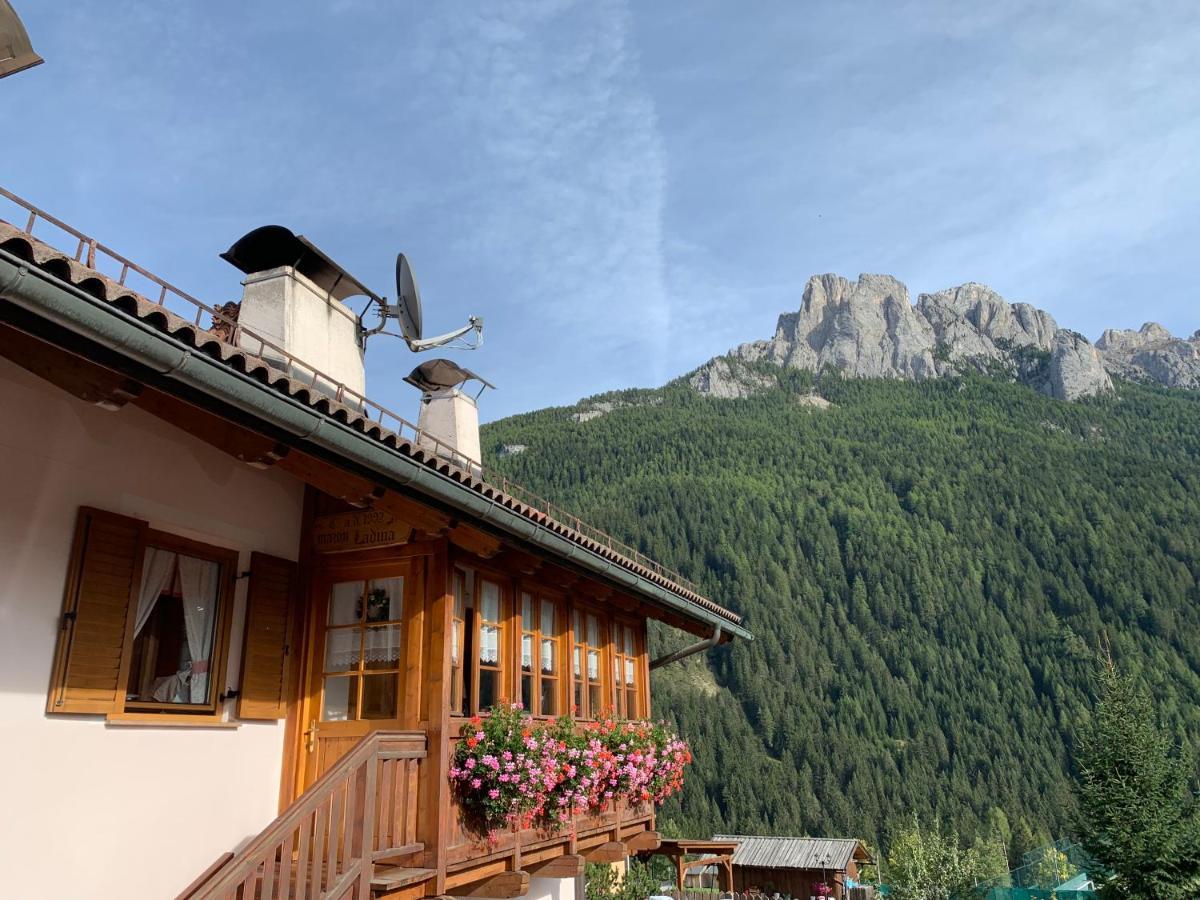 Appartamenti Majon Ladina Vigo di Fassa Exteriör bild