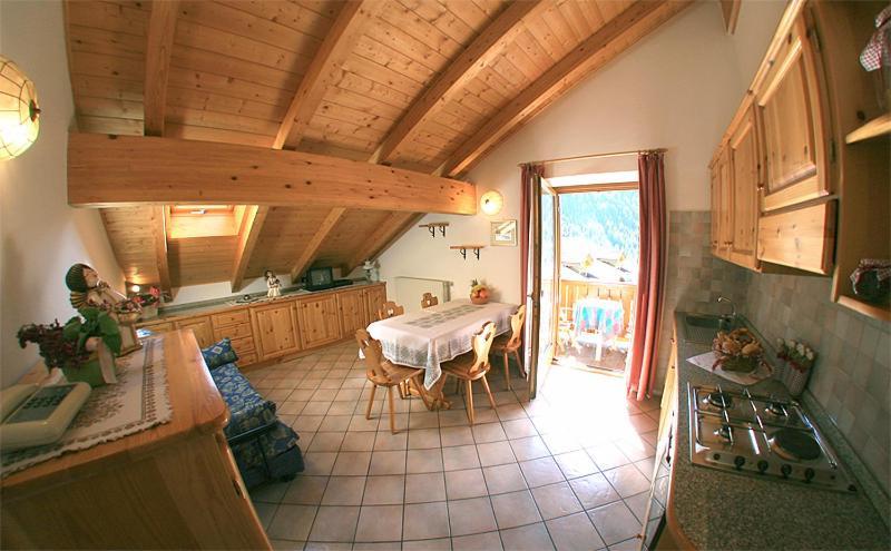 Appartamenti Majon Ladina Vigo di Fassa Rum bild